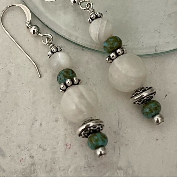 ARTISAN Earrings - “Gentle Breeze” Dangles - Picture 6 of 11